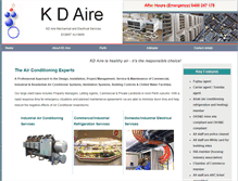 Tablet Screenshot of kdaire.com.au